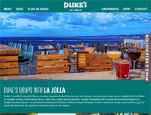 Tablet Screenshot of dukeslajolla.com
